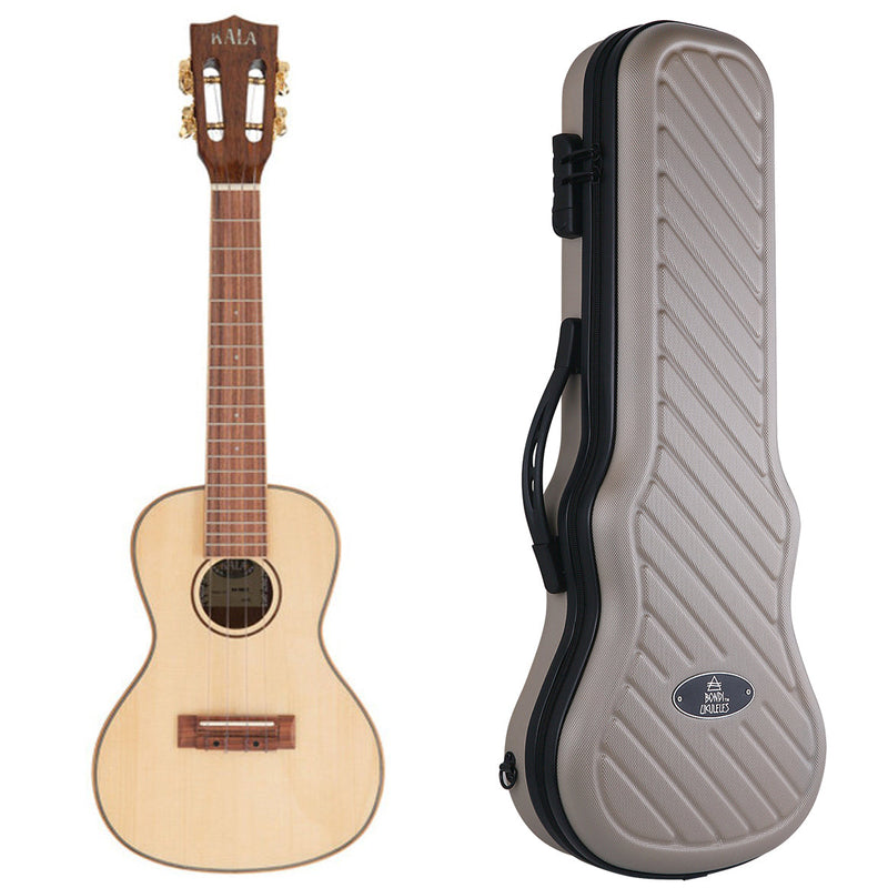 Kala Spruce & Hawaiian Koa Concert Ukulele