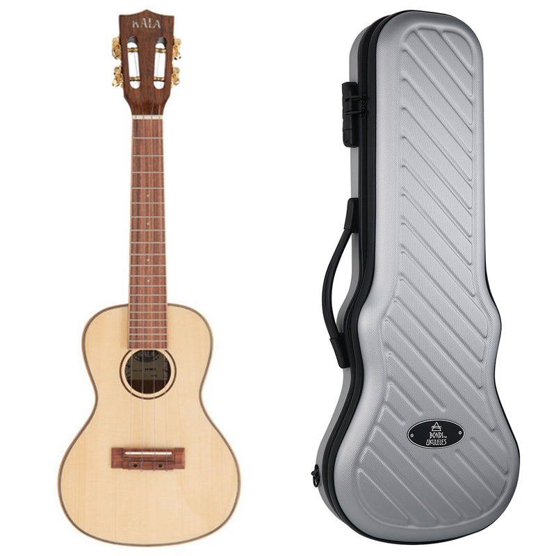 Kala Spruce & Hawaiian Koa Concert Ukulele