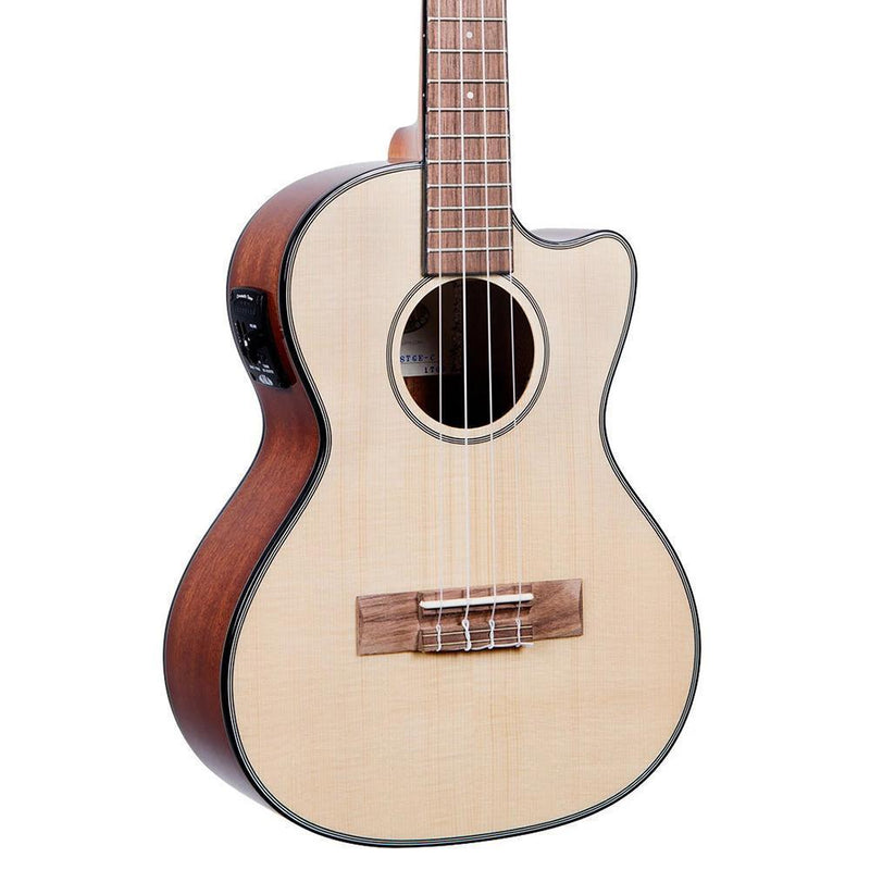 Kala Spruce Mahogany Tenor Electric Ukulele