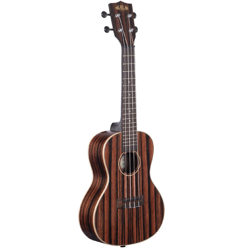 Kala Striped Ebony Concert Ukulele