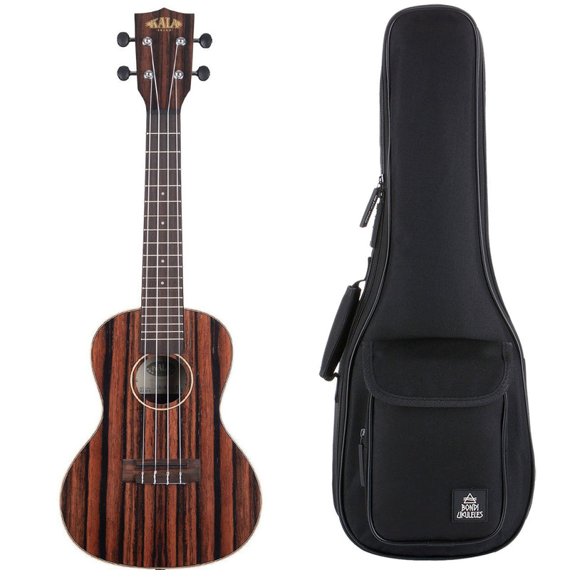 Kala Striped Ebony Concert Ukulele