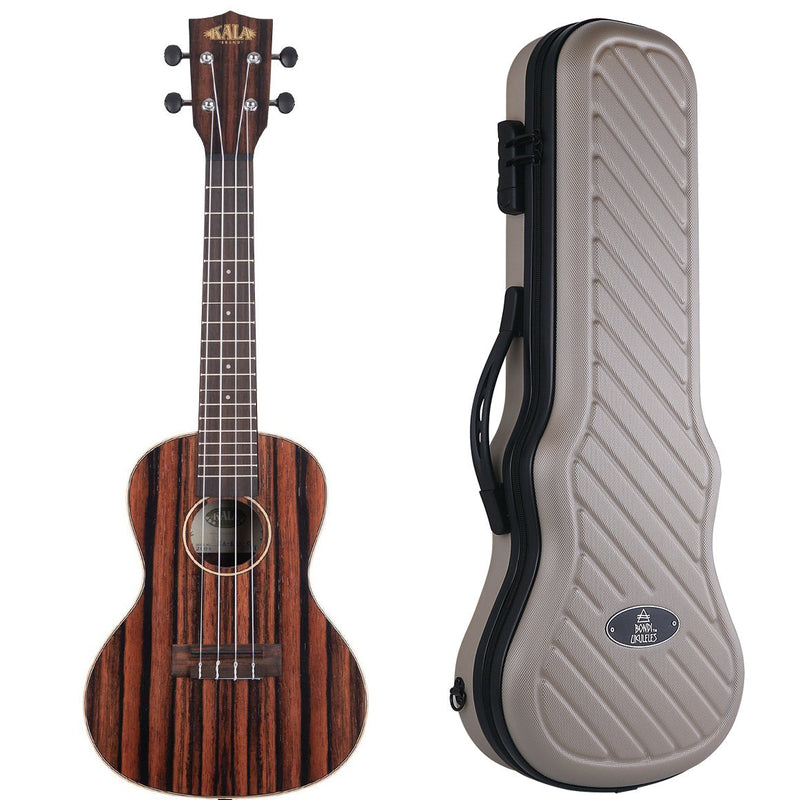 Kala Striped Ebony Concert Ukulele