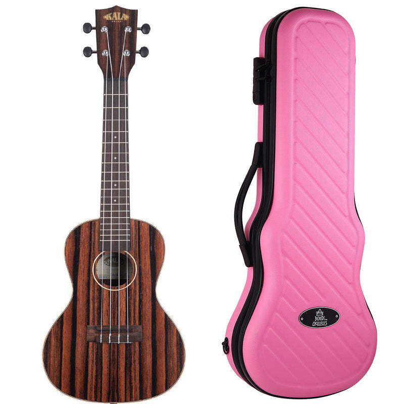 Kala Striped Ebony Concert Ukulele