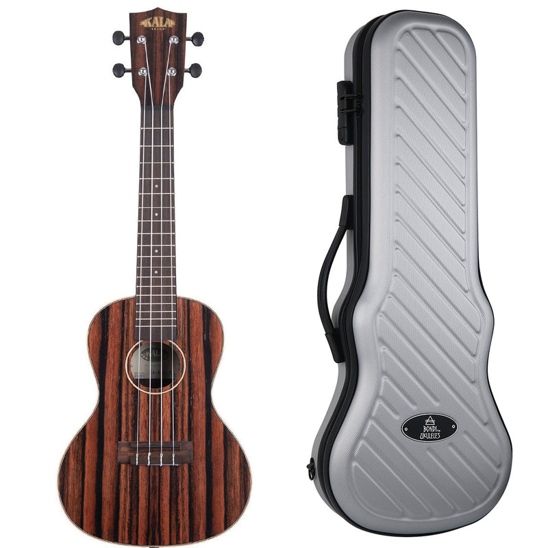 Kala Striped Ebony Concert Ukulele