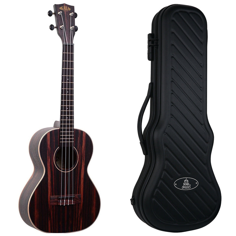 Kala Striped Ebony Tenor Ukulele