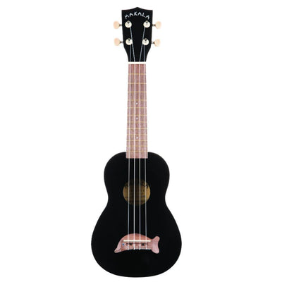 Makala Dolphin Black Sparkle Soprano Ukulele