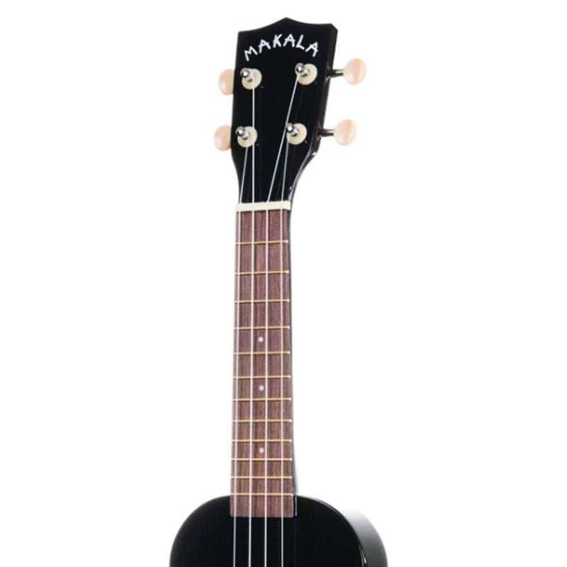 Makala Dolphin Black Sparkle Soprano Ukulele