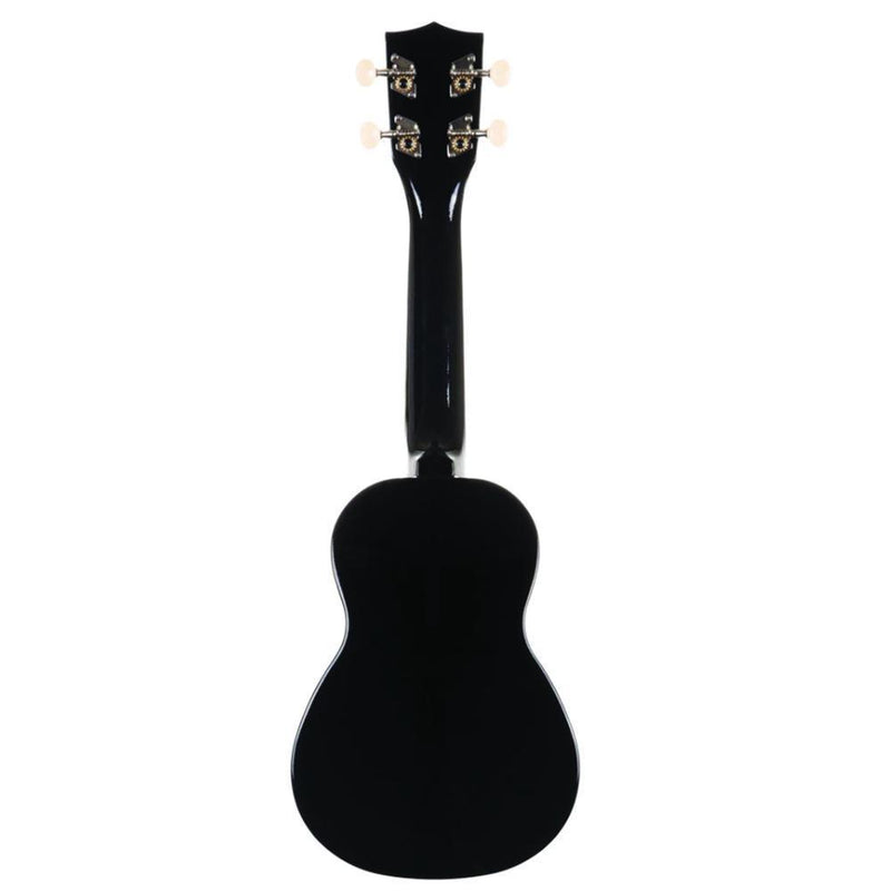 Makala Dolphin Black Sparkle Soprano Ukulele