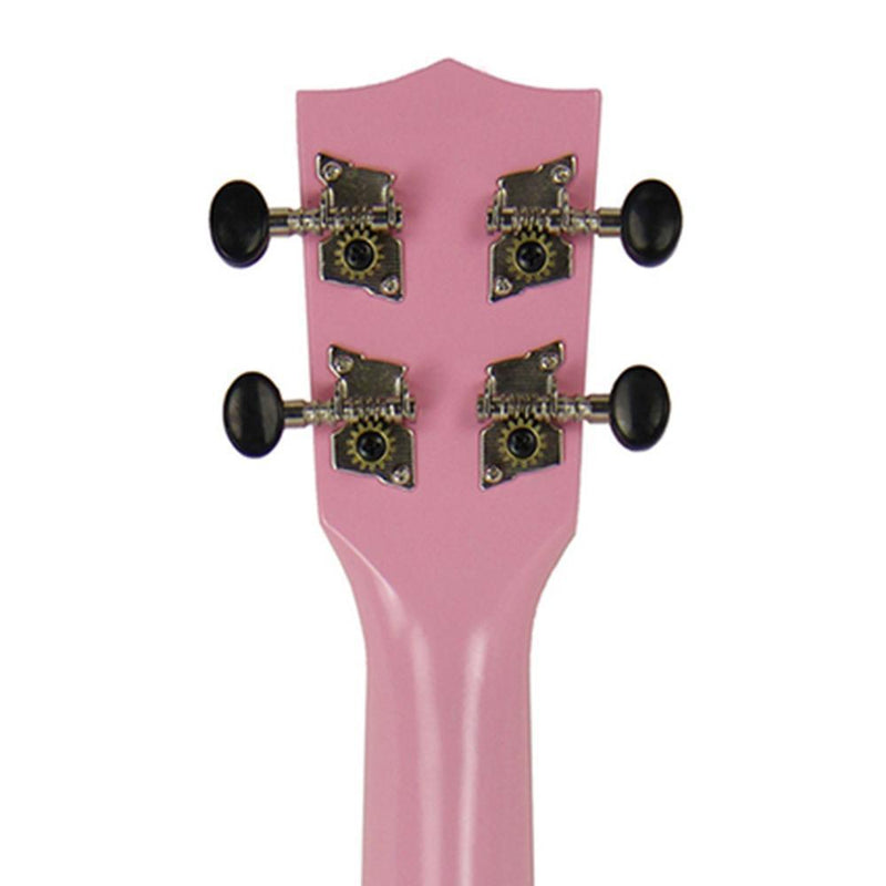 Makala Dolphin Pink Gloss Soprano Ukulele