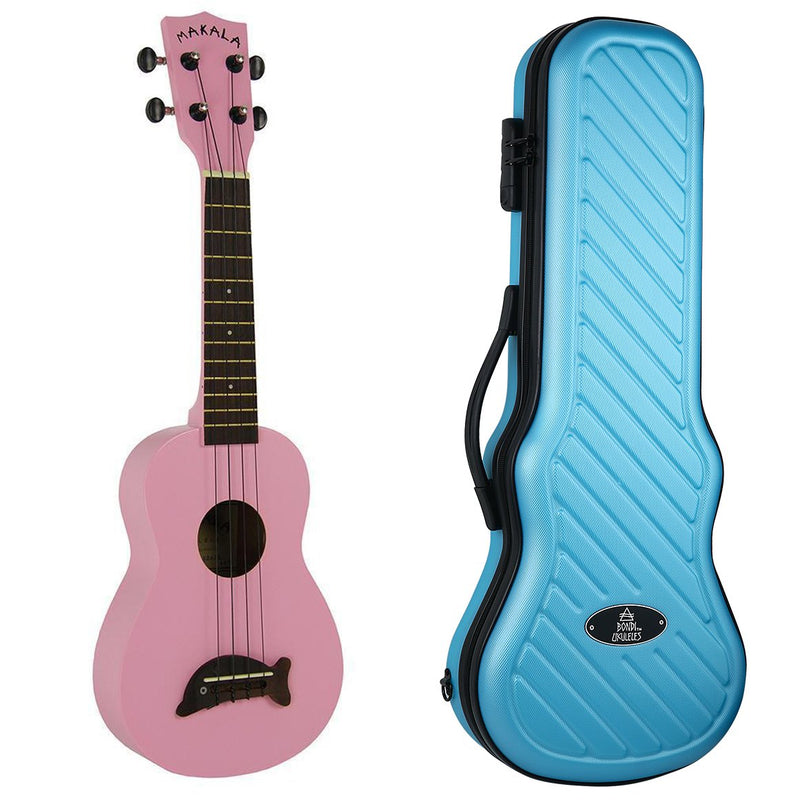 Makala Dolphin Pink Gloss Soprano Ukulele