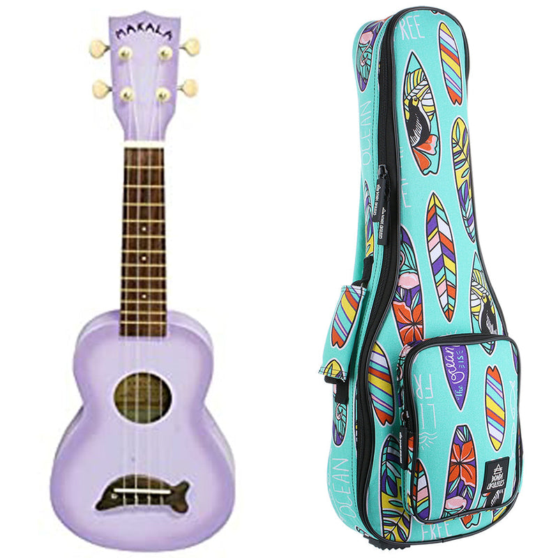 Makala Dolphin Purple Burst Soprano Ukulele