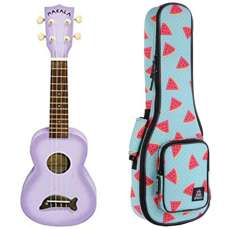 Makala Dolphin Purple Burst Soprano Ukulele