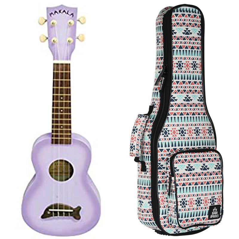 Makala Dolphin Purple Burst Soprano Ukulele