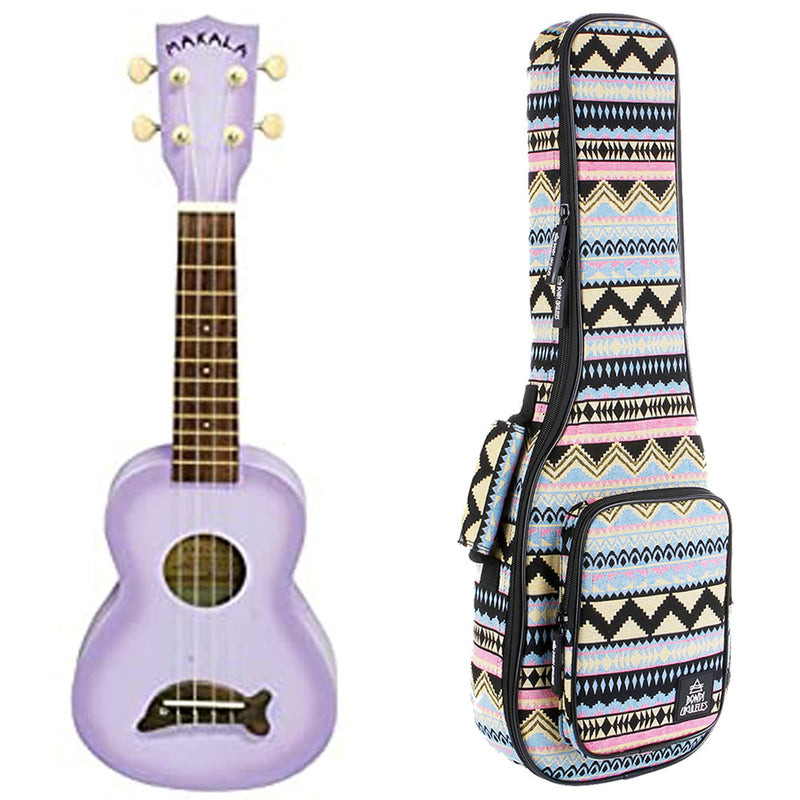 Makala Dolphin Purple Burst Soprano Ukulele