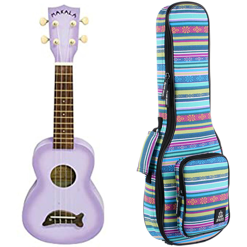 Makala Dolphin Purple Burst Soprano Ukulele