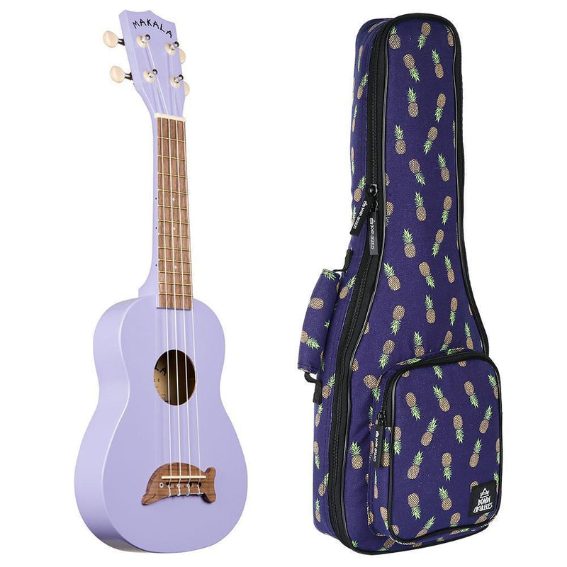 Makala Dolphin Purple Gloss Soprano Ukulele