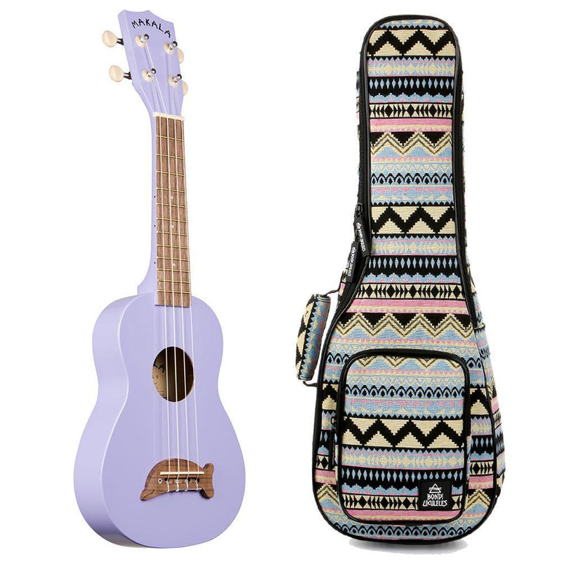 Makala Dolphin Purple Gloss Soprano Ukulele