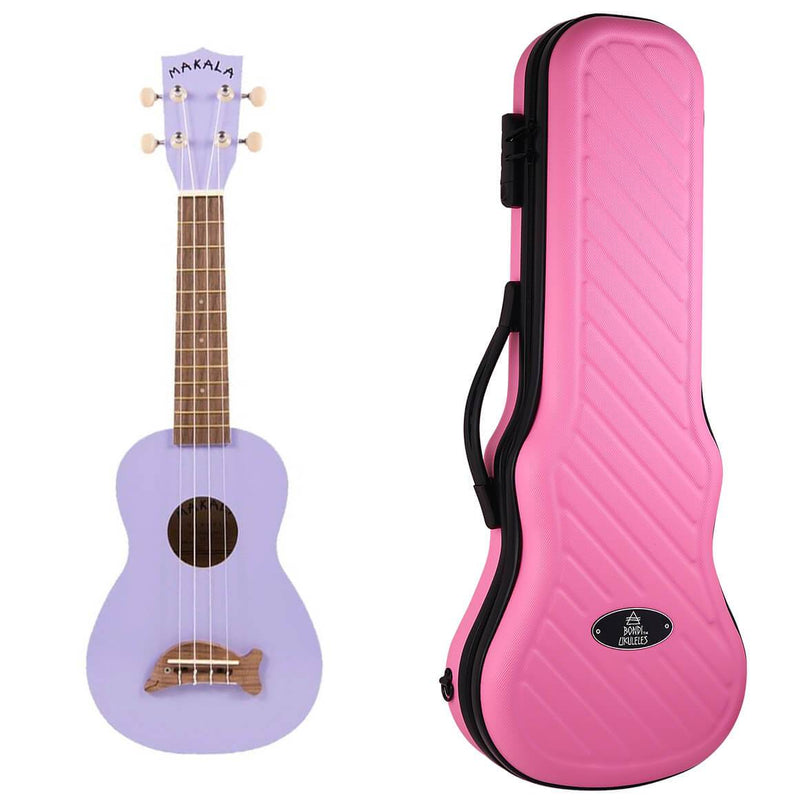 Makala Dolphin Purple Gloss Soprano Ukulele