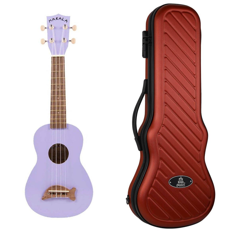 Makala Dolphin Purple Gloss Soprano Ukulele