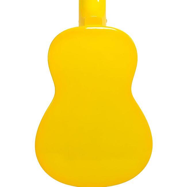 Makala Dolphin Soprano Ukulele - Yellow Burst With Gig Bag, Perfect Beginner Uke
