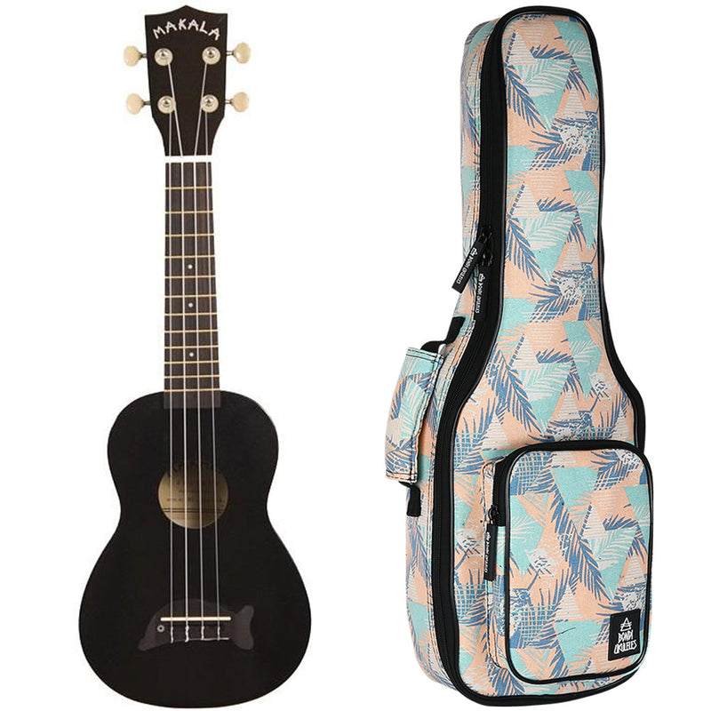 Makala Jet Black Dolphin Soprano Ukulele