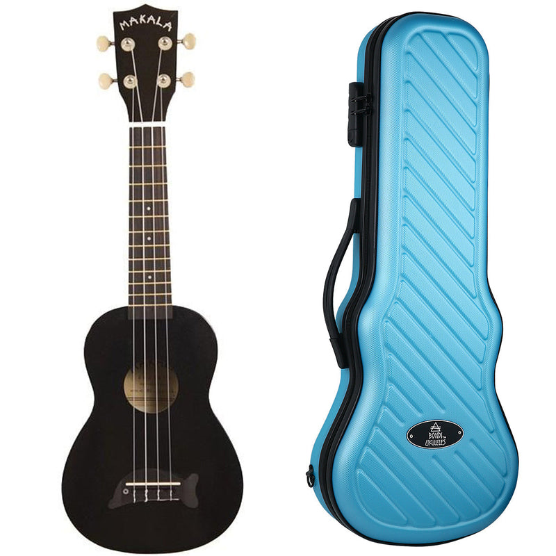 Makala Jet Black Dolphin Soprano Ukulele