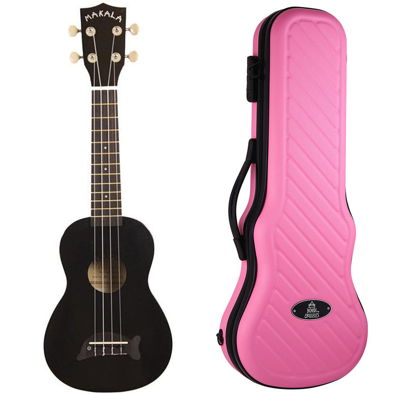 Makala Jet Black Dolphin Soprano Ukulele