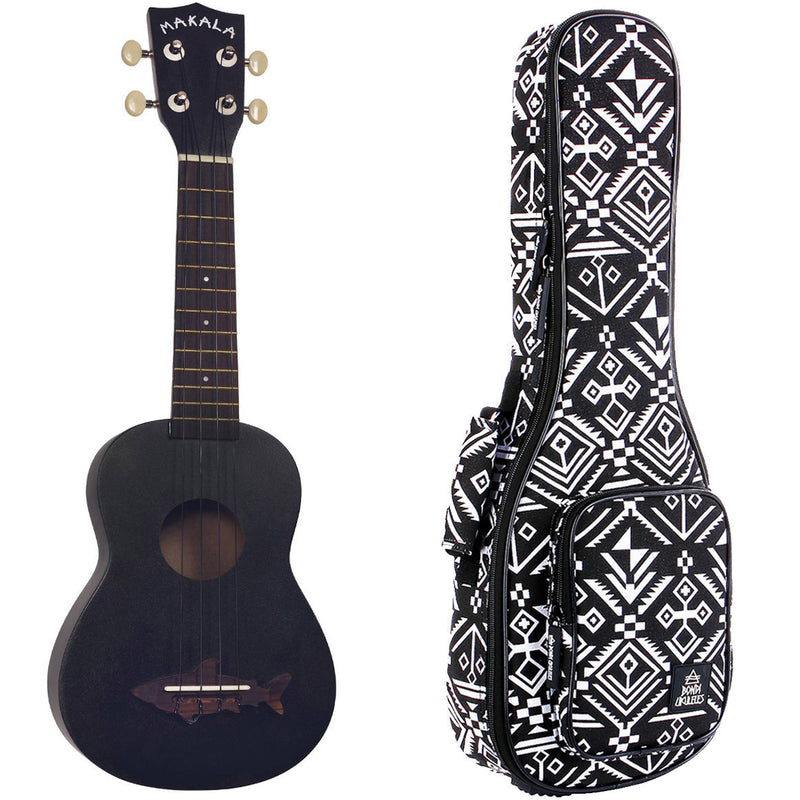 Makala Shark Black Tip Soprano Ukulele