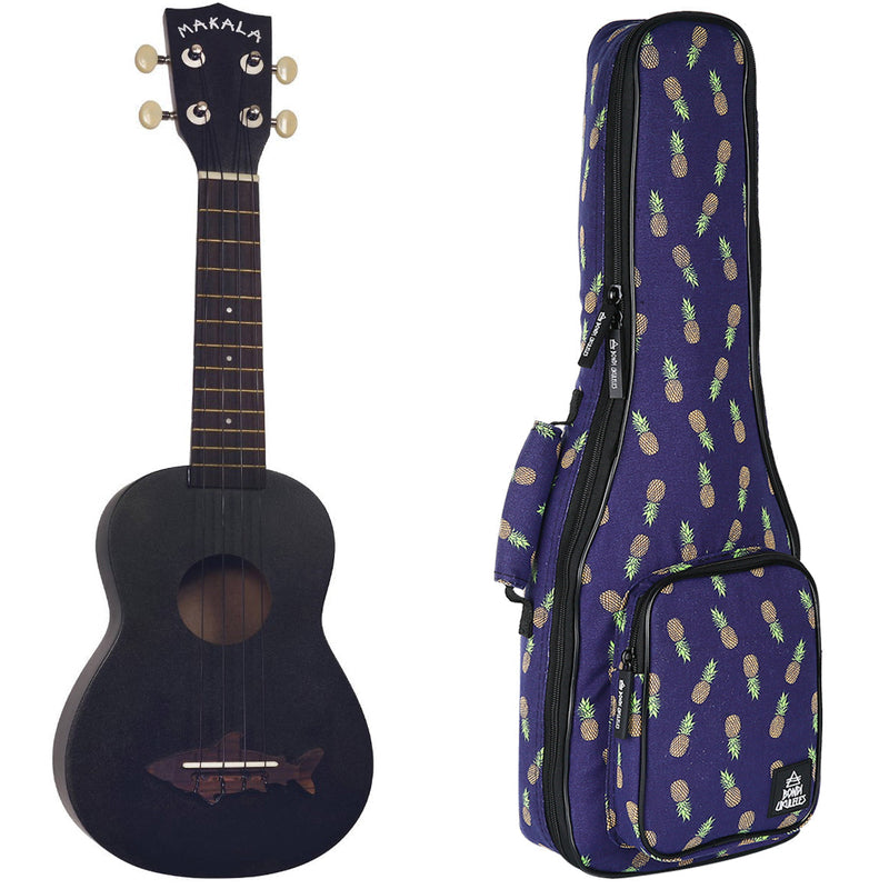 Makala Shark Black Tip Soprano Ukulele