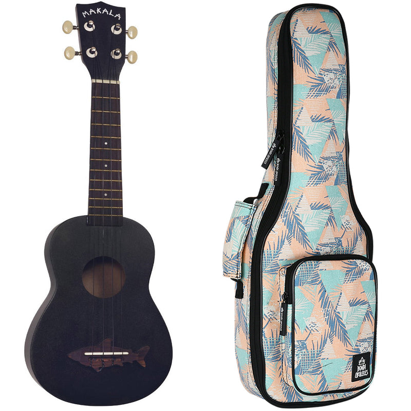 Makala Shark Black Tip Soprano Ukulele