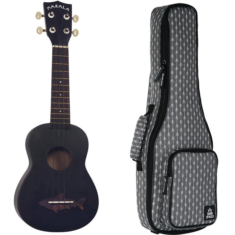 Makala Shark Black Tip Soprano Ukulele