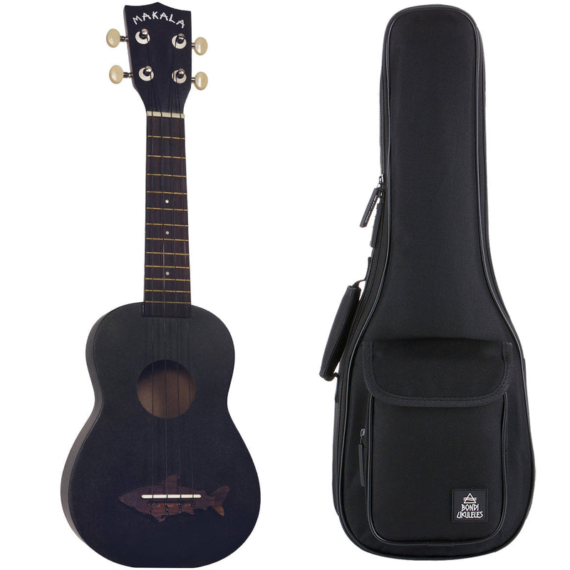 Makala Shark Black Tip Soprano Ukulele