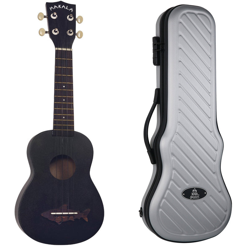 Makala Shark Black Tip Soprano Ukulele