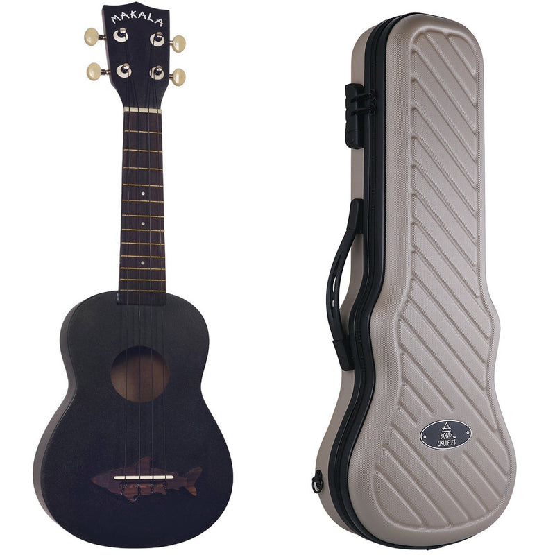 Makala Shark Black Tip Soprano Ukulele