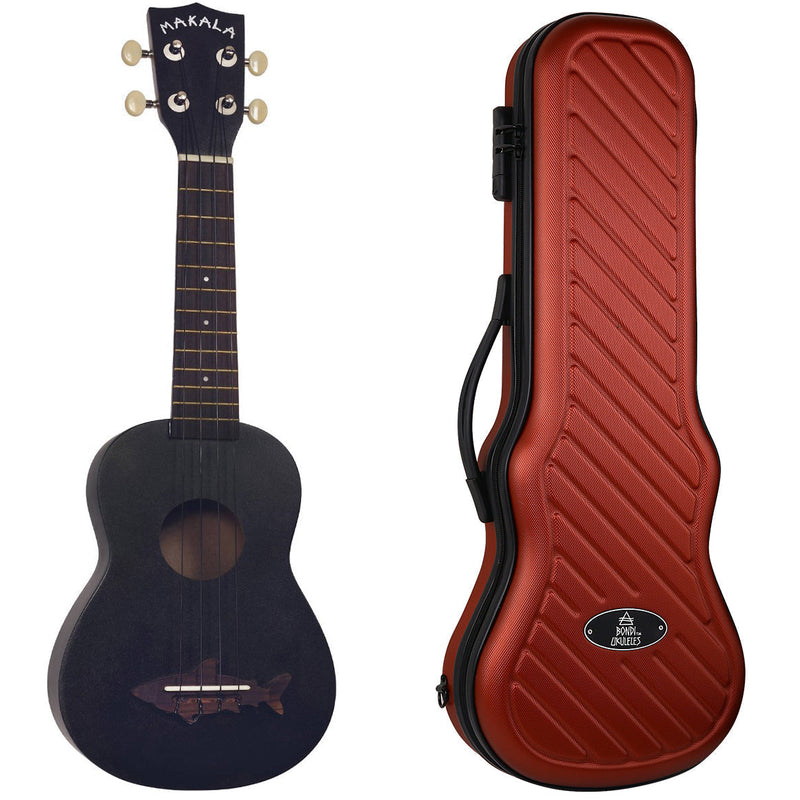 Makala Shark Black Tip Soprano Ukulele