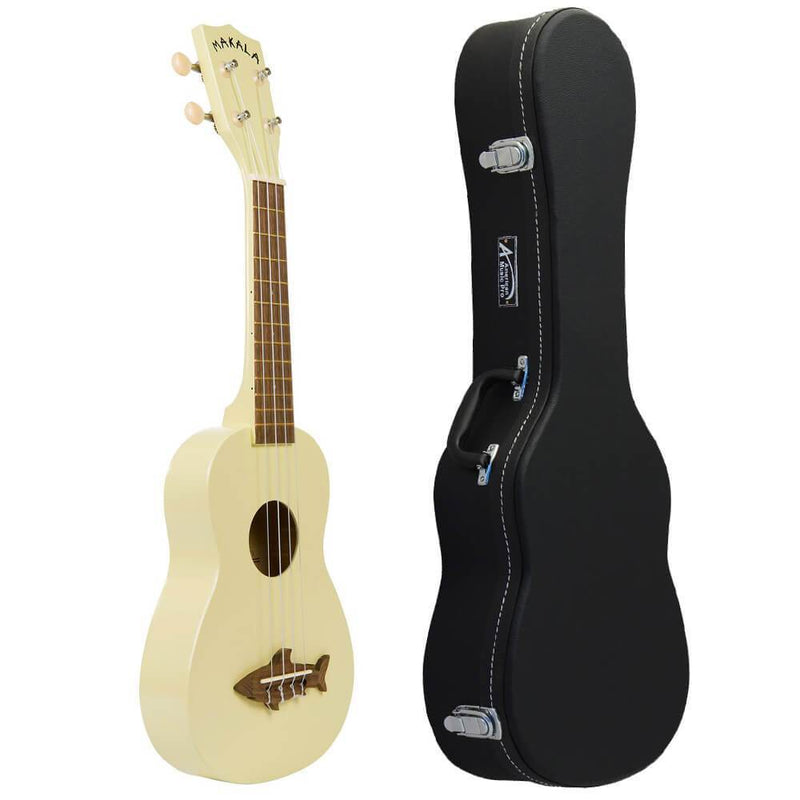 Makala Shark Coral Yellow Soprano Ukulele