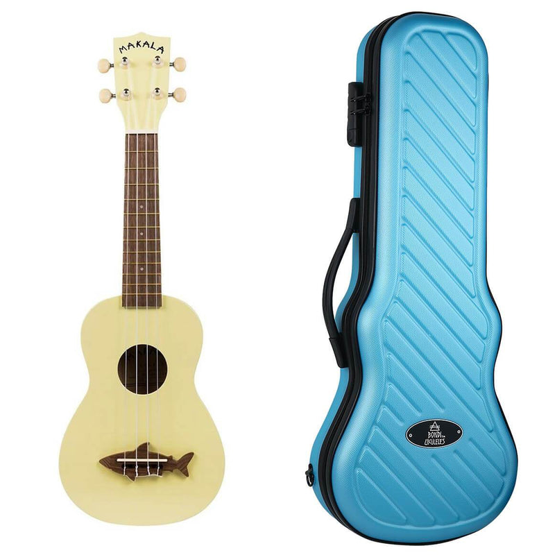 Makala Shark Coral Yellow Soprano Ukulele
