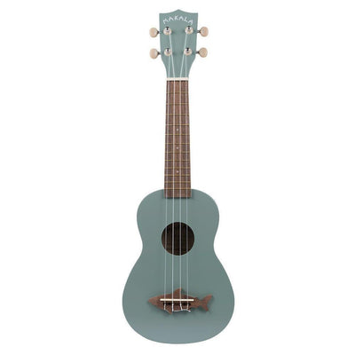 Makala Shark Fin Gray Soprano Ukulele