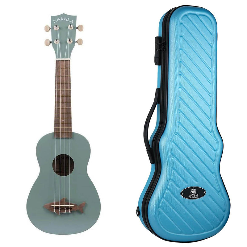 Makala Shark Fin Gray Soprano Ukulele