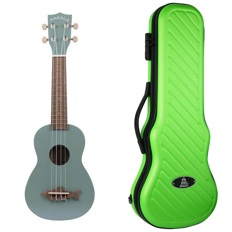 Makala Shark Fin Gray Soprano Ukulele