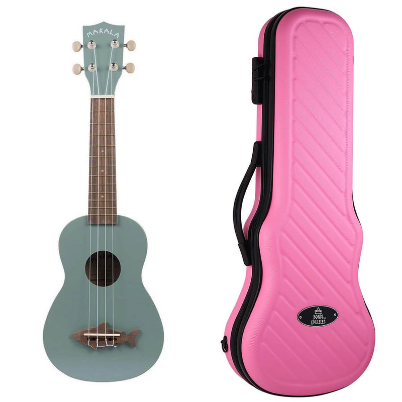 Makala Shark Fin Gray Soprano Ukulele