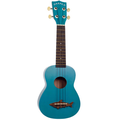 Makala Shark Mako Blue Soprano Ukulele