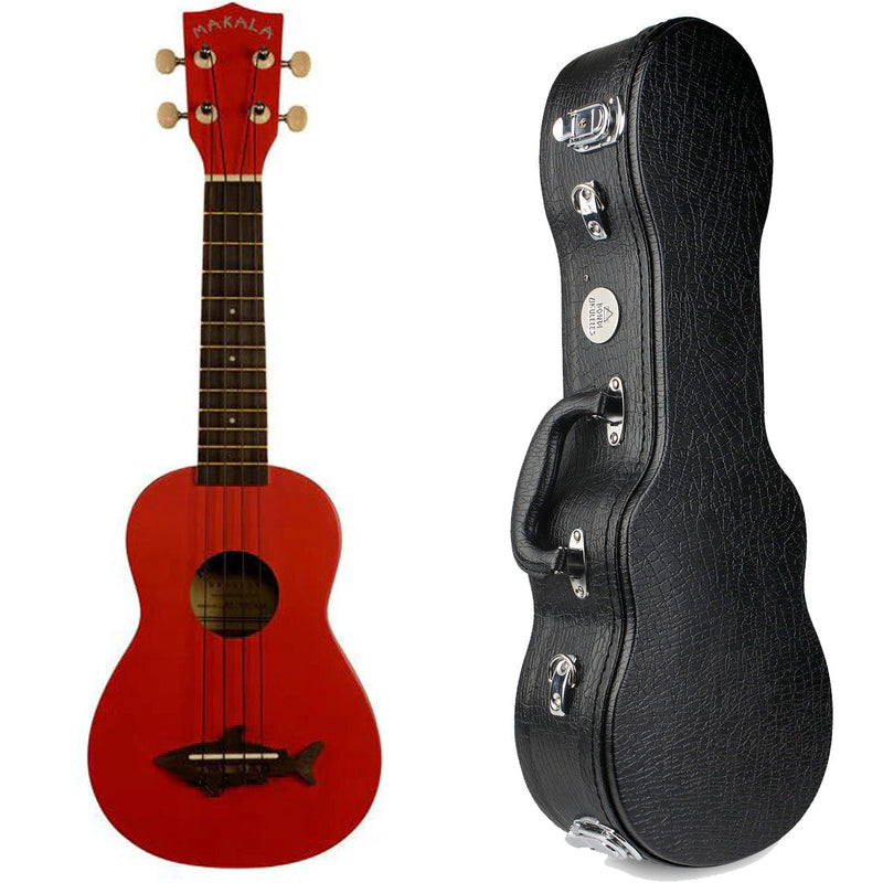 Makala Shark Sea Red Soprano Ukulele