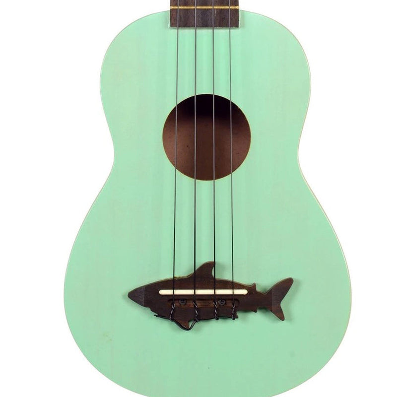 Makala Shark Surf Green Soprano Ukulele