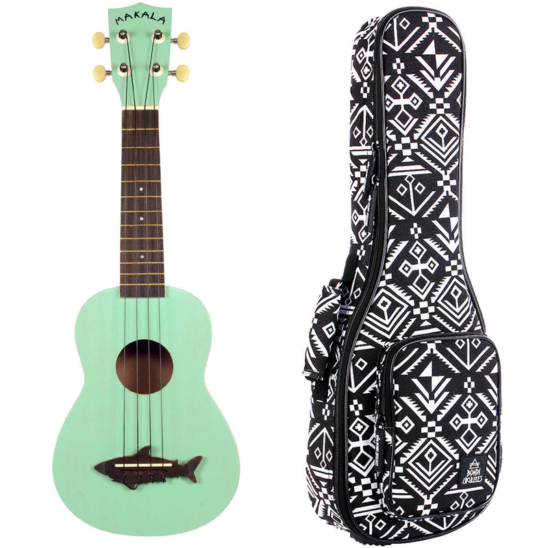 Makala Shark Surf Green Soprano Ukulele