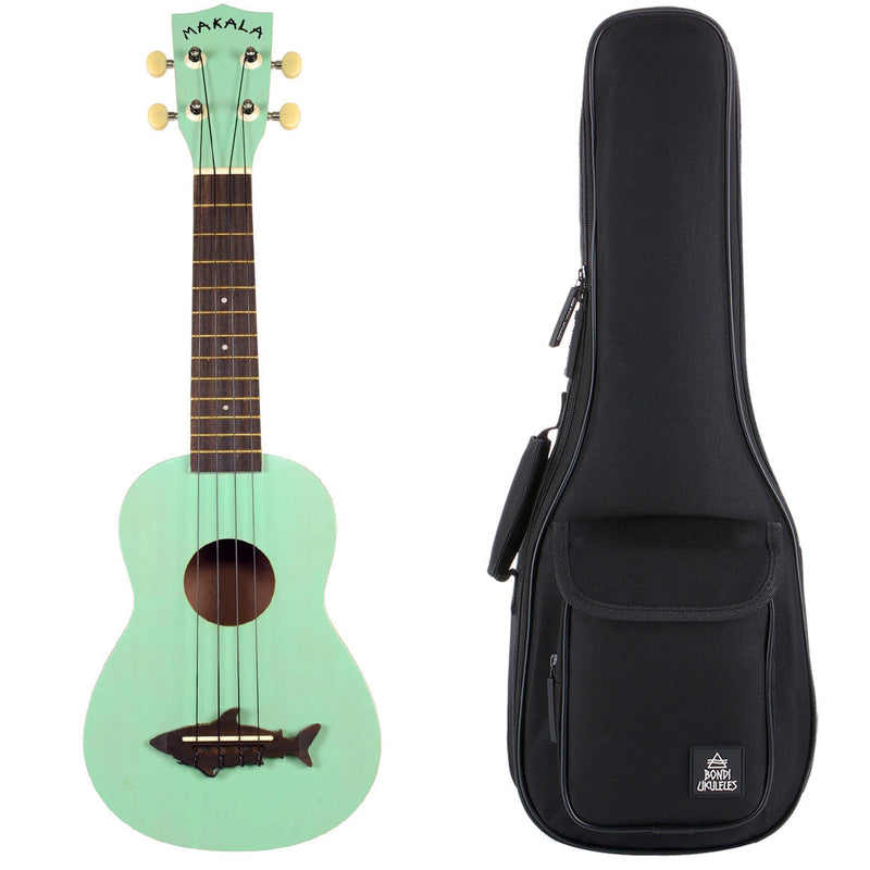 Makala Shark Surf Green Soprano Ukulele