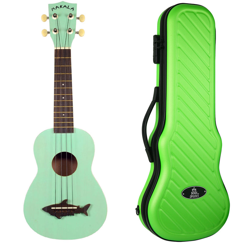 Makala Shark Surf Green Soprano Ukulele