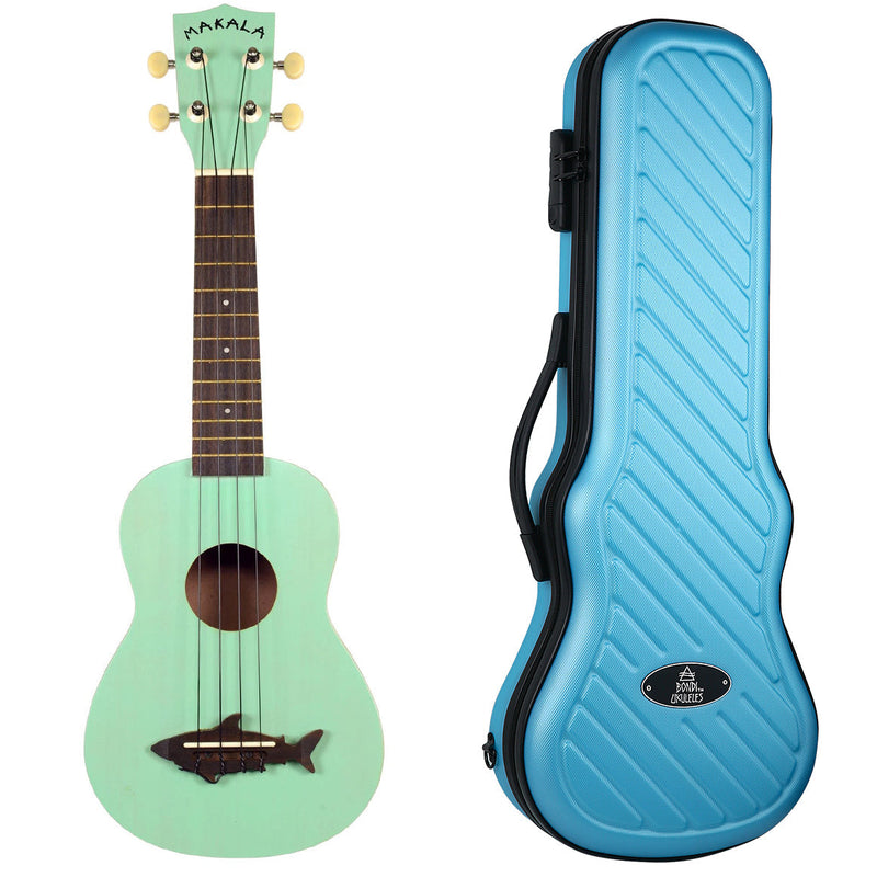 Makala Shark Surf Green Soprano Ukulele