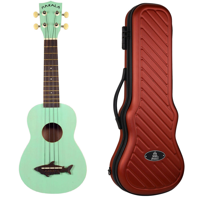 Makala Shark Surf Green Soprano Ukulele
