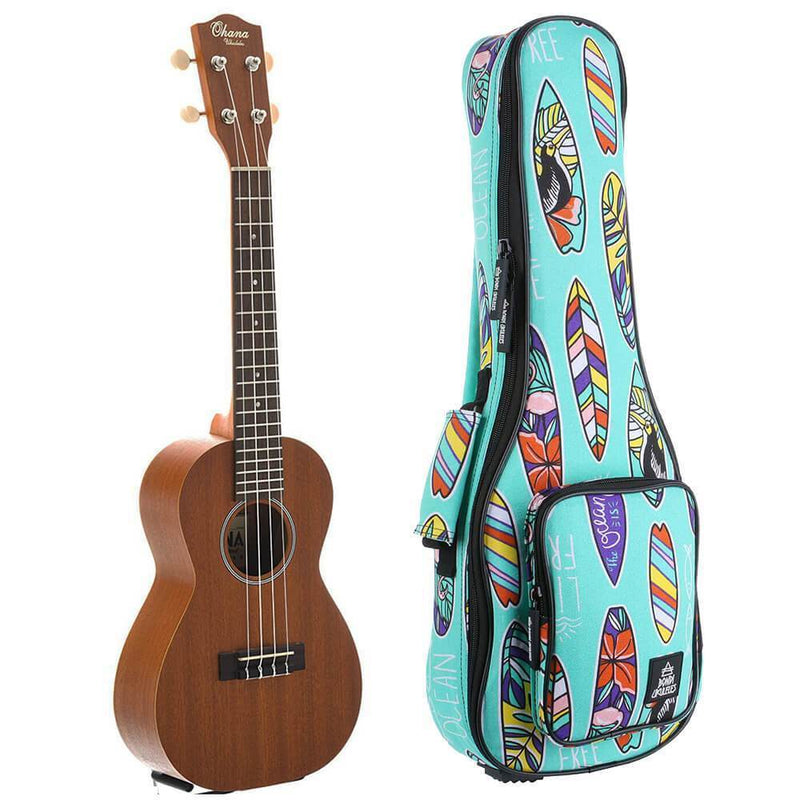 Ohana CK-10 Mahogany Concert Ukulele